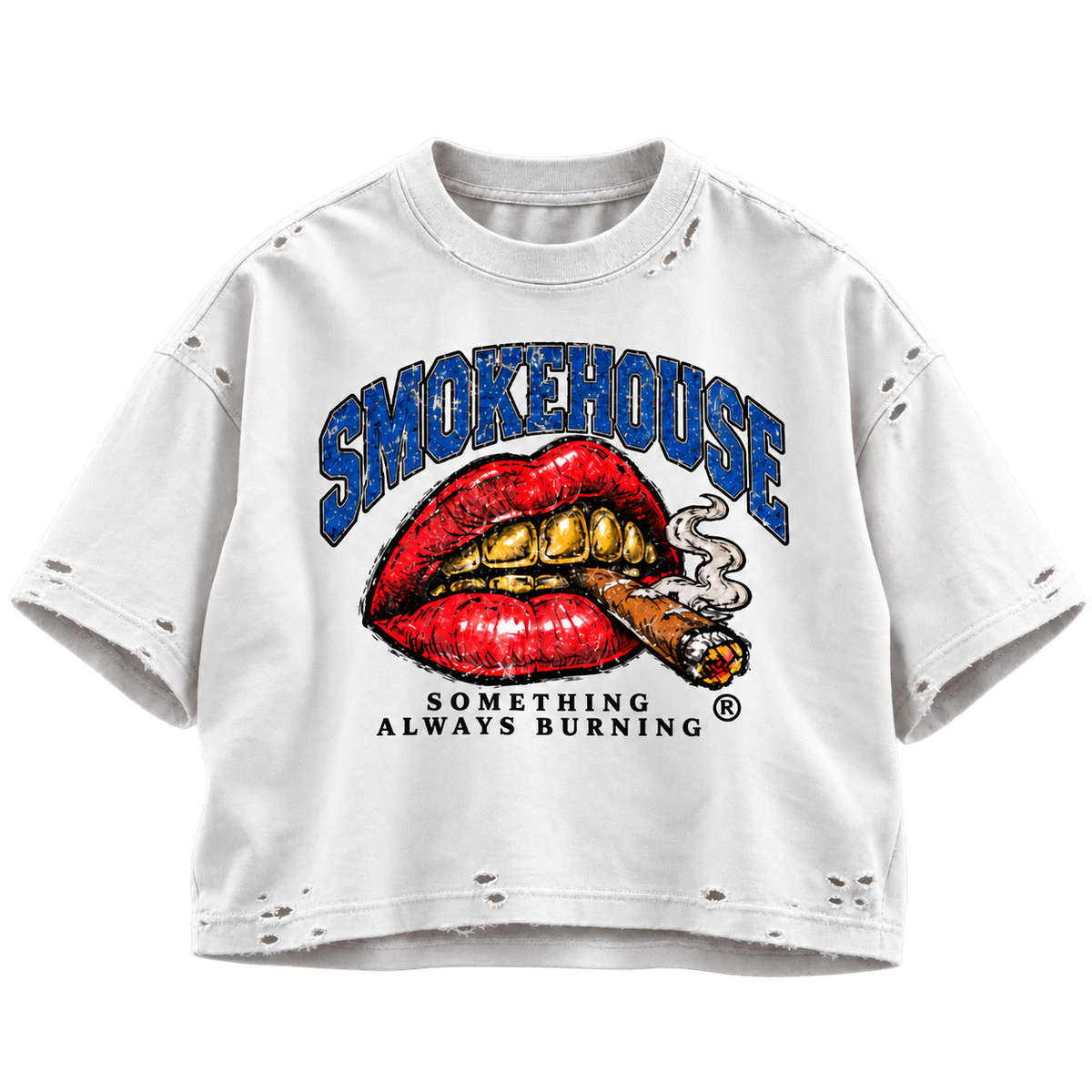 'SOMETHING ALWAYS BRUNING' TEE